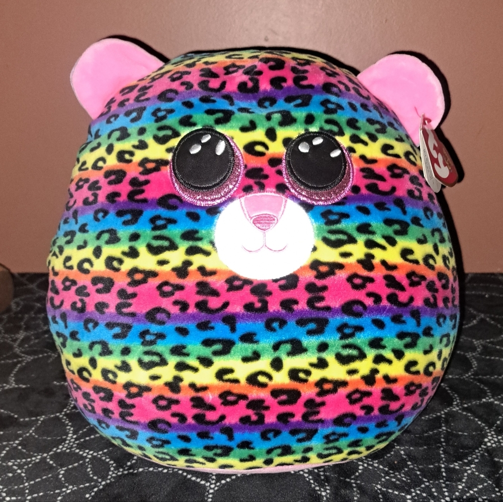 TY Squish-a-boo "Dotty" The Leopard Cat